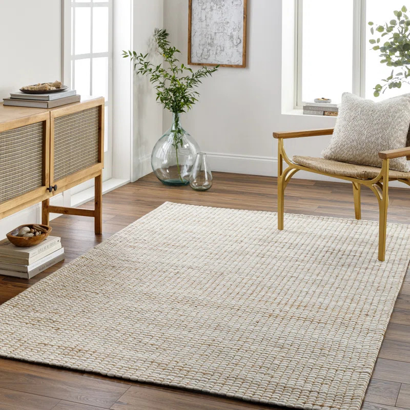 Amabilia Flatweave Striped Indoor Rug | Wayfair North America