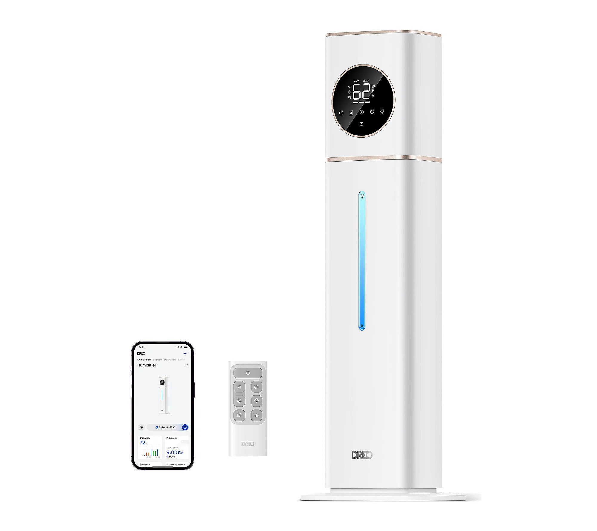 DREO 11 Liter Smart Humidifier with Cool Mist | QVC