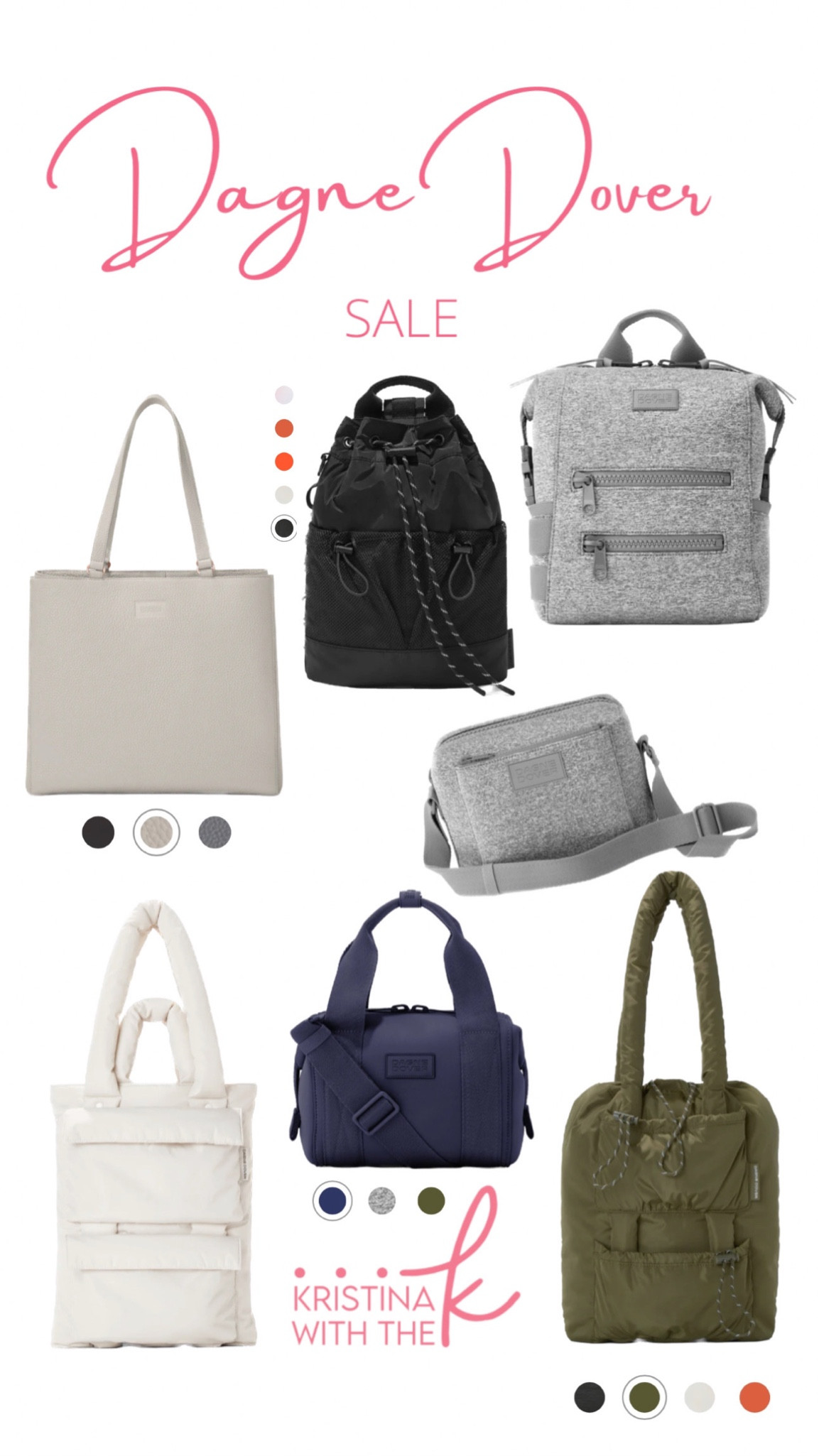 Sale on Dagne Dover bags! Honestly, the organization of the pockets, zippers, etc. are where these bags shine so make sure you take a look at the pics inside!! 

#LTKitbag #LTKsalealert #LTKBacktoSchool