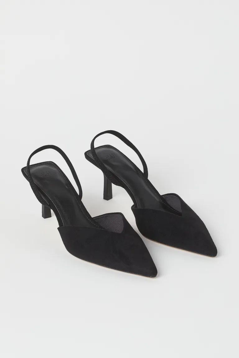 Faux Suede Slingbacks | H&M (US + CA)