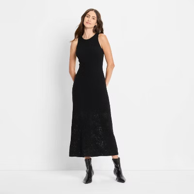 Women's Lace Midi Sweater Dress - Future Collective | Target