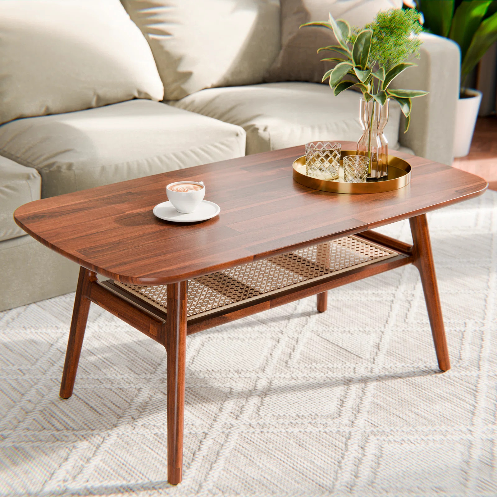 Bay Isle Home Arnitra Solid Wood Single Coffee Table | Wayfair | Wayfair North America