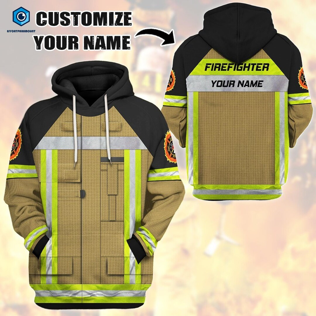 All Over Print Firefighter Cosplay Hoodie Sweatshirt Tshirt | Firefighter Cosplay Outfit | Firema... | Etsy (US)