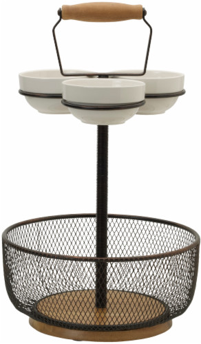Mikasa Gourmet Basics 3-Bowl Wire Frame Server | Kroger