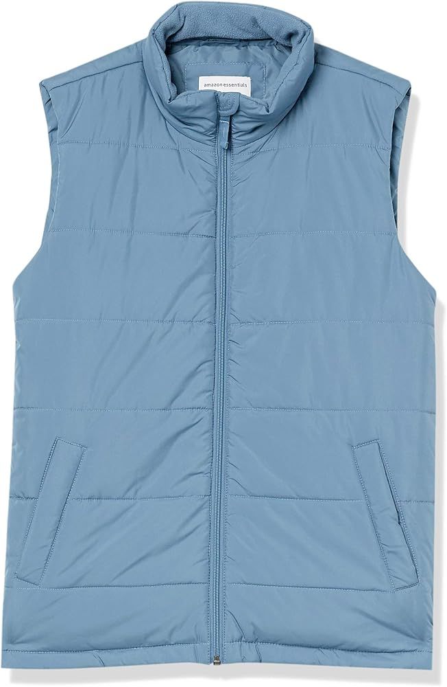 Amazon Essentials Men's Mid-Weight Puffer Vest | Amazon (US)