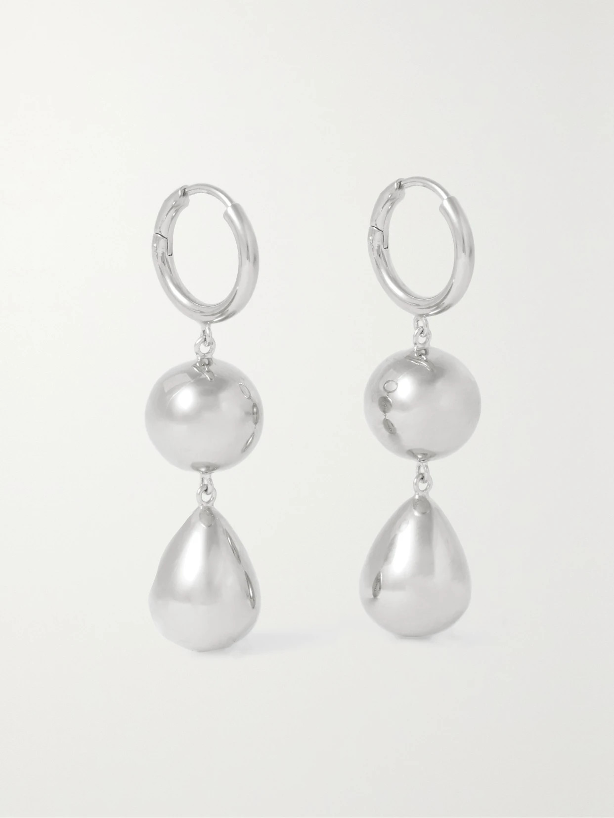 LIÉ STUDIO - The Cathrine Silver Earrings - One size | NET-A-PORTER (US)