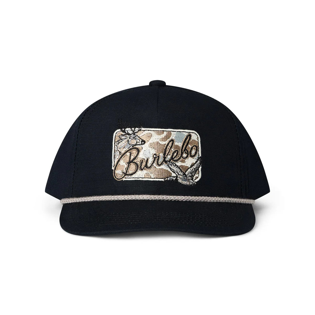 Cap - Camo Patch - Black | BURLEBO