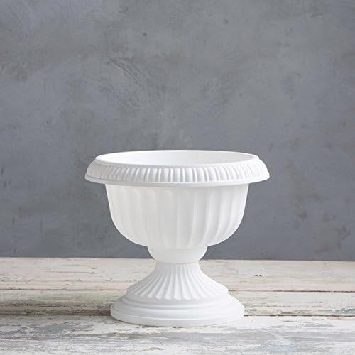 Grecian Urn Planter, White, 12-Inch | Amazon (US)