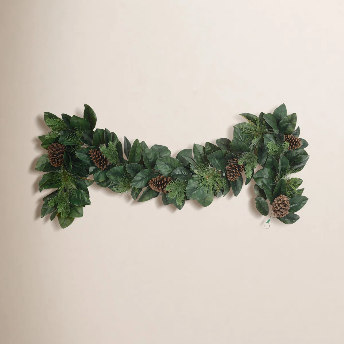 The Holiday Aisle\u00ae 6 Ft X 9" Garland With Magnolia Leaves & Reviews | Birch Lane | Birch Lane