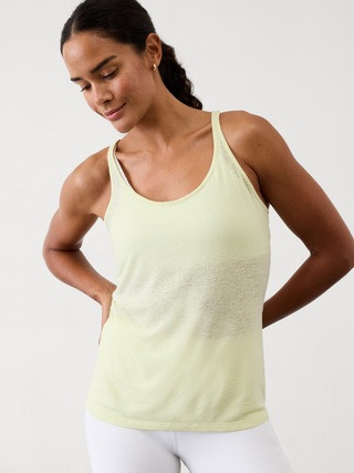 Getaway Linen Blend Tank | Athleta