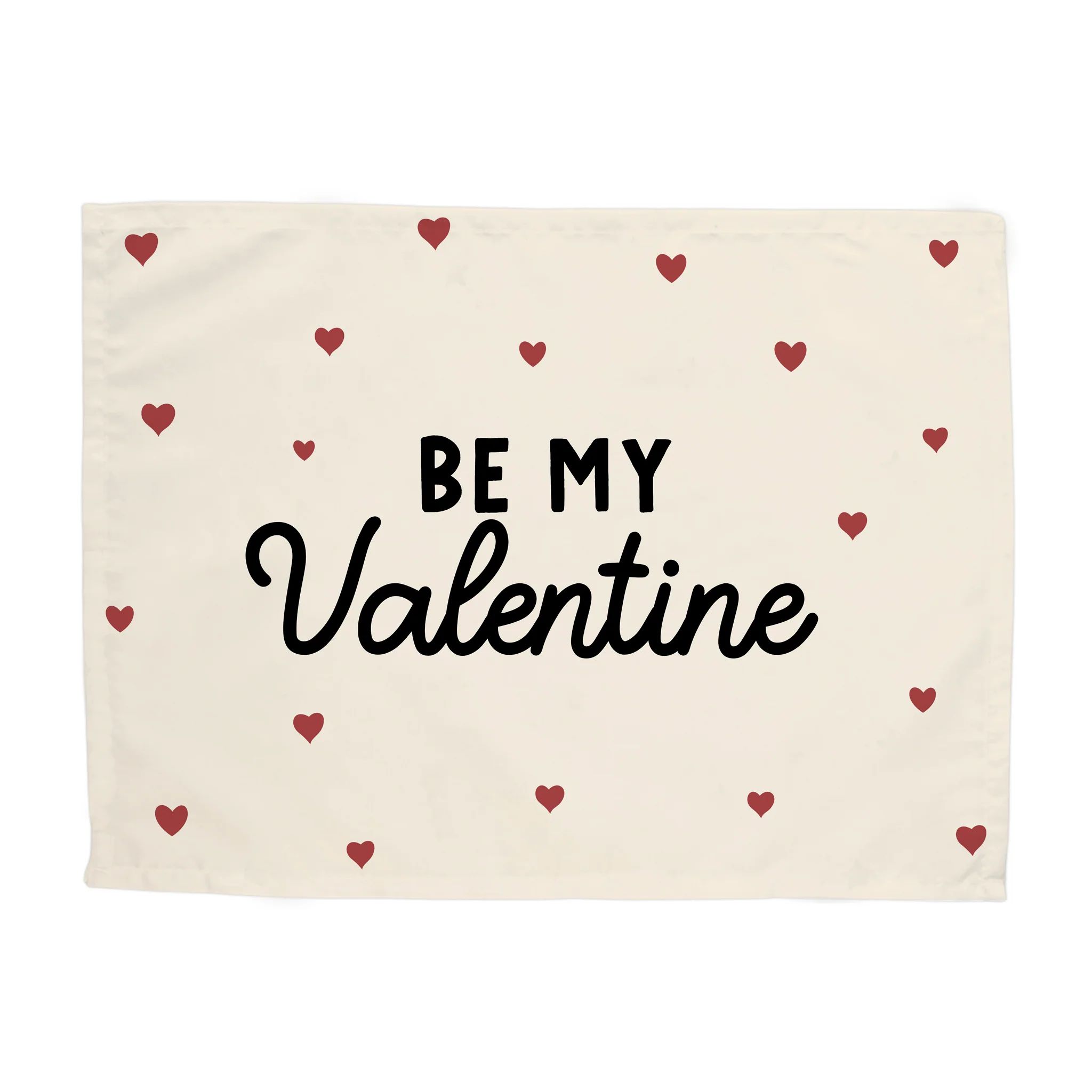 {Neutral} Be My Valentine Banner | Hunny Prints