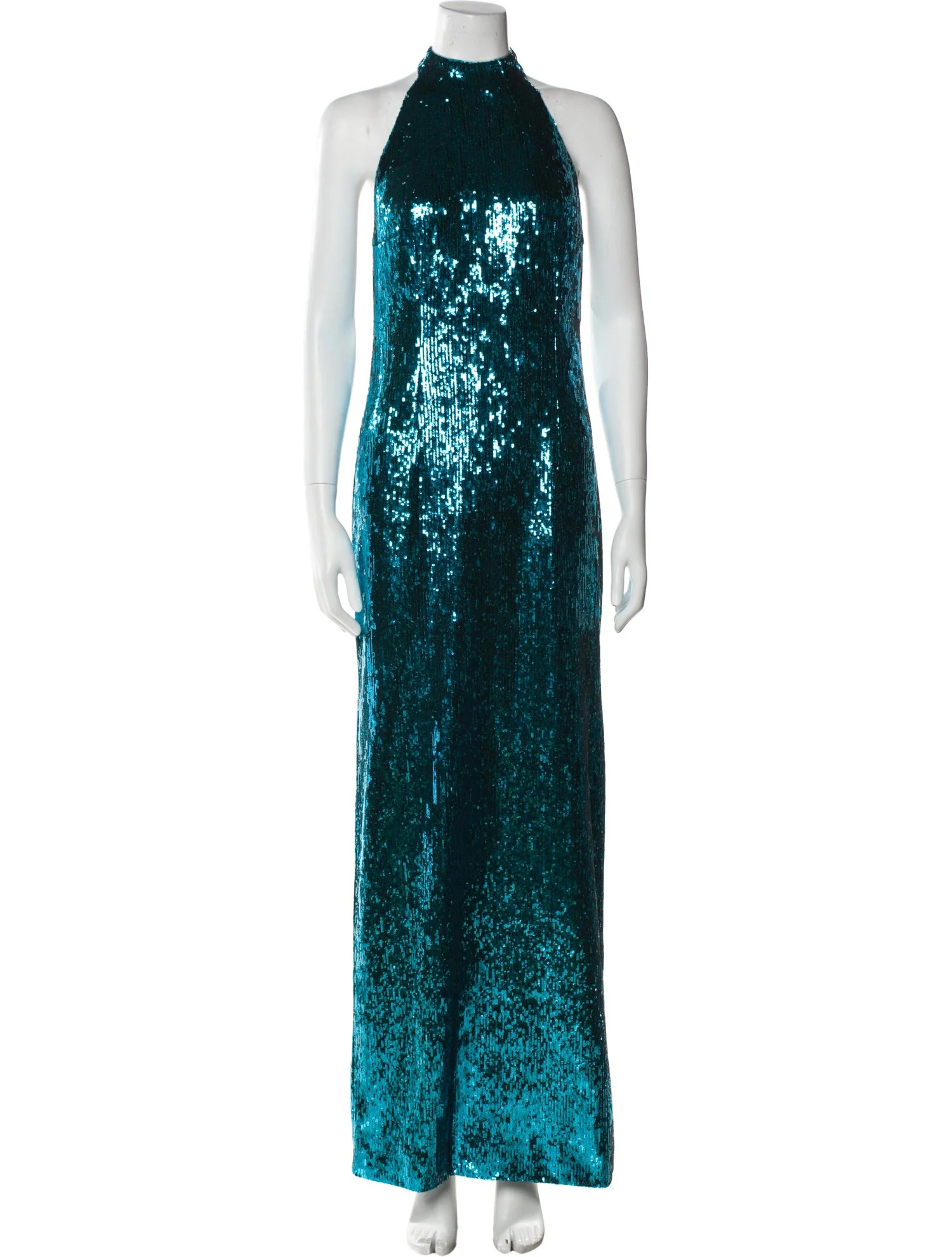 Halterneck Long Dress w/ Tags | The RealReal