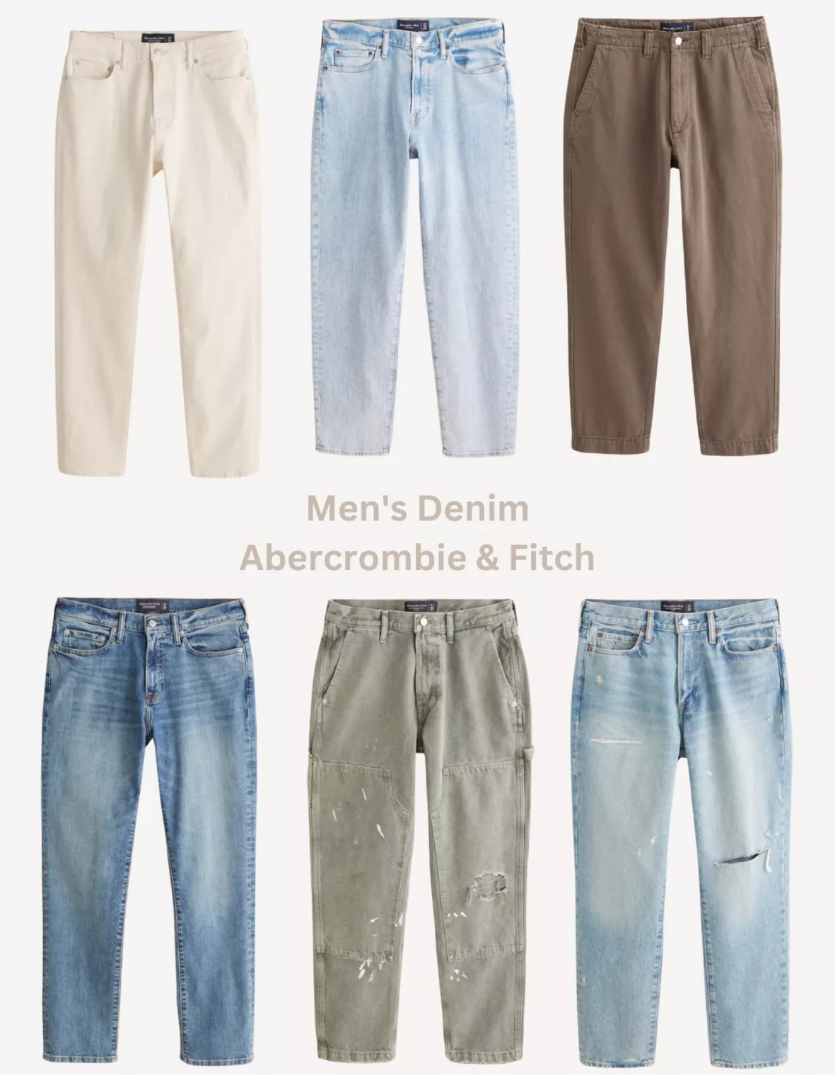 Abercrombie & Fitch Men's Slim Denim Short