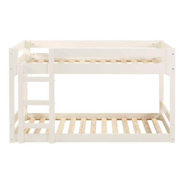 Twin Over Twin Indy Contemporary Solid Wood Bunk Bed - Saracina Home | Target