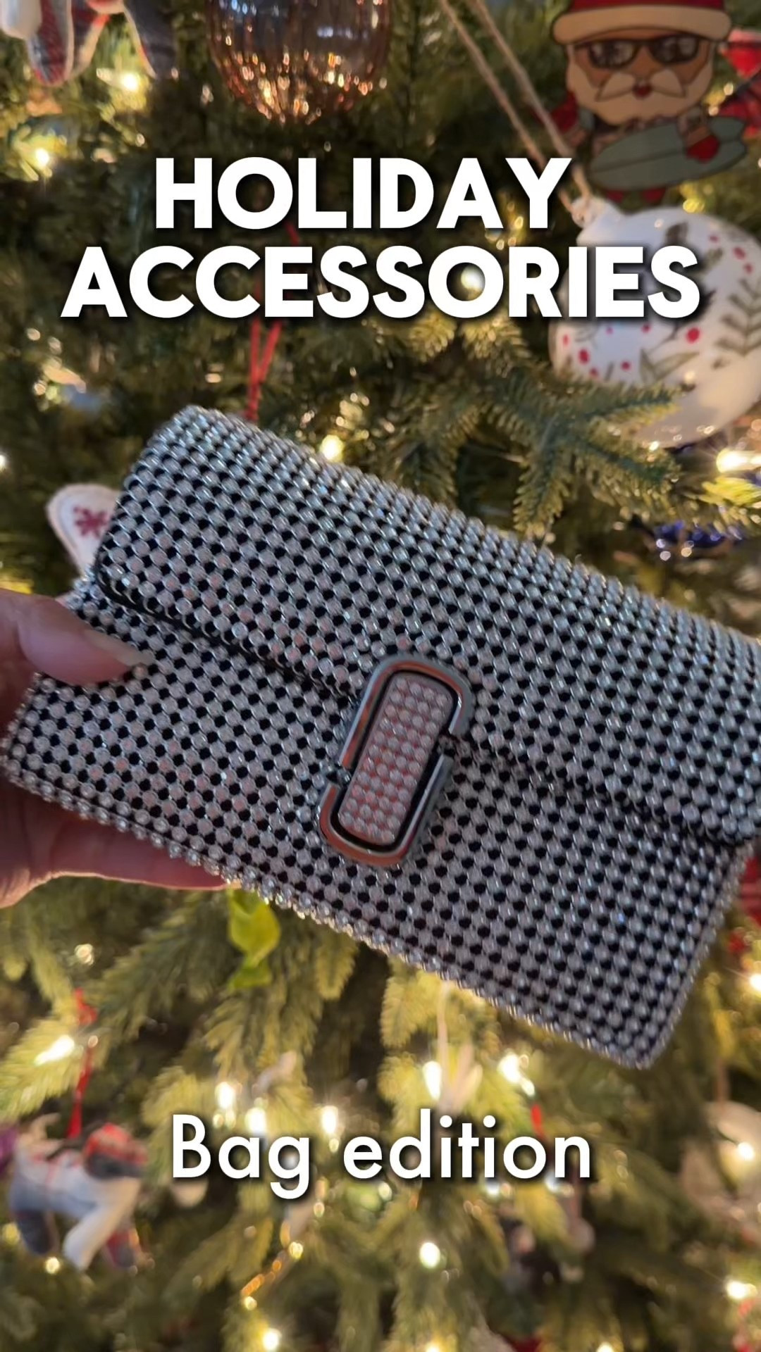 This crystal bag from Marc Jacobs has quickly become one of my favorite holiday accessories this season.
I love that it feels festive and elevated without relying on big logos. The sparkle speaks for itself. It’s the kind of piece that instantly pulls a holiday party outfit together, whether you’re wearing sequins, velvet, or something simple that needs a little shine.
It fits all my evening essentials and adds that extra “party” touch without overpowering the look. Plus, it’s currently on sale, which makes it even better for this time of year.
Linking it here while it’s still available, such a fun statement piece for the holiday season and beyond.

#LTKSaleAlert #LTKHoliday #LTKSeasonal