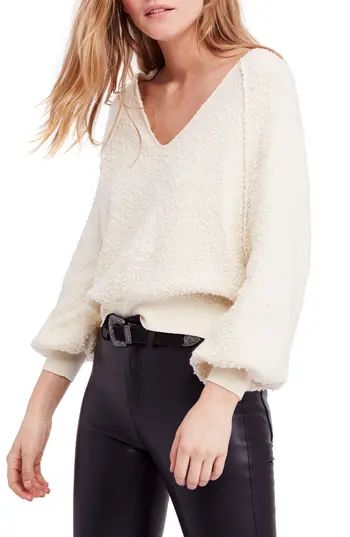 Women's Free People Found My Friend Sweater, Size X-Small - Ivory | Nordstrom