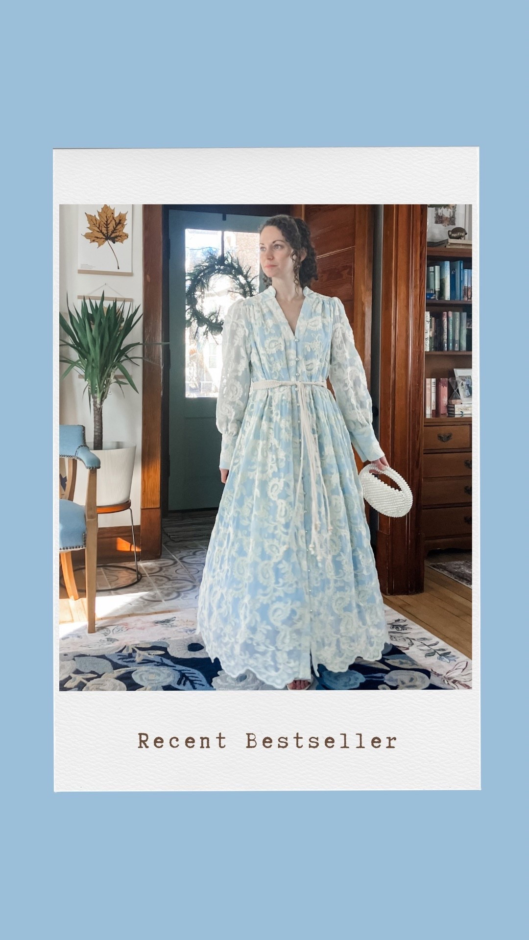 This blue lace dress is a recent bestseller!

#LTKSpringSale #LTKOver40 #LTKSeasonal