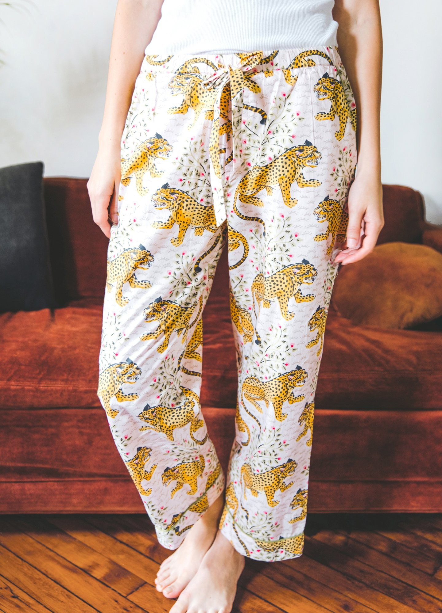 Bagheera - Pajama Pants - Blush | Printfresh