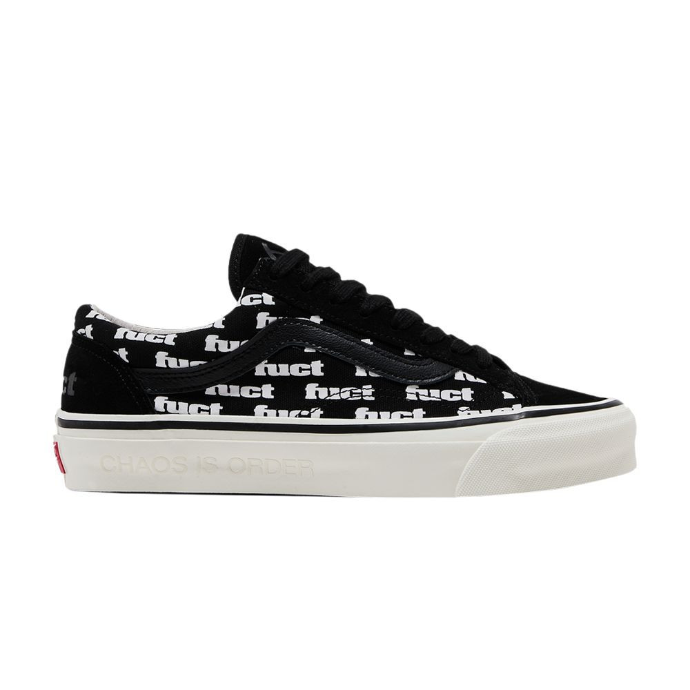 FUCT x Slam Jam x Vans Old Skool Reissue 36 LX 'Black Marshmallow' | Men's Size 7 | GOAT