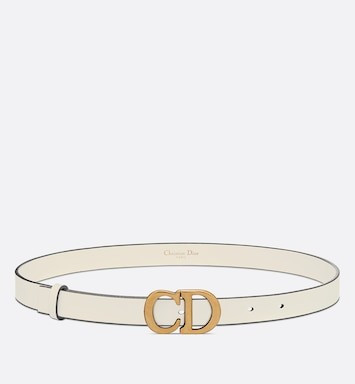 Saddle Belt Latte Ultrasoft Calfskin, 20 MM | DIOR | Dior Beauty (US)