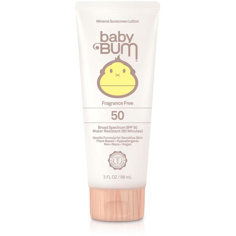 Sun Bum SPF 50 Mineral Fragrance Free 3 oz Baby Sunscreen Lotion - Suncare at Academy Sports | Academy Sports + Outdoor Affiliate
