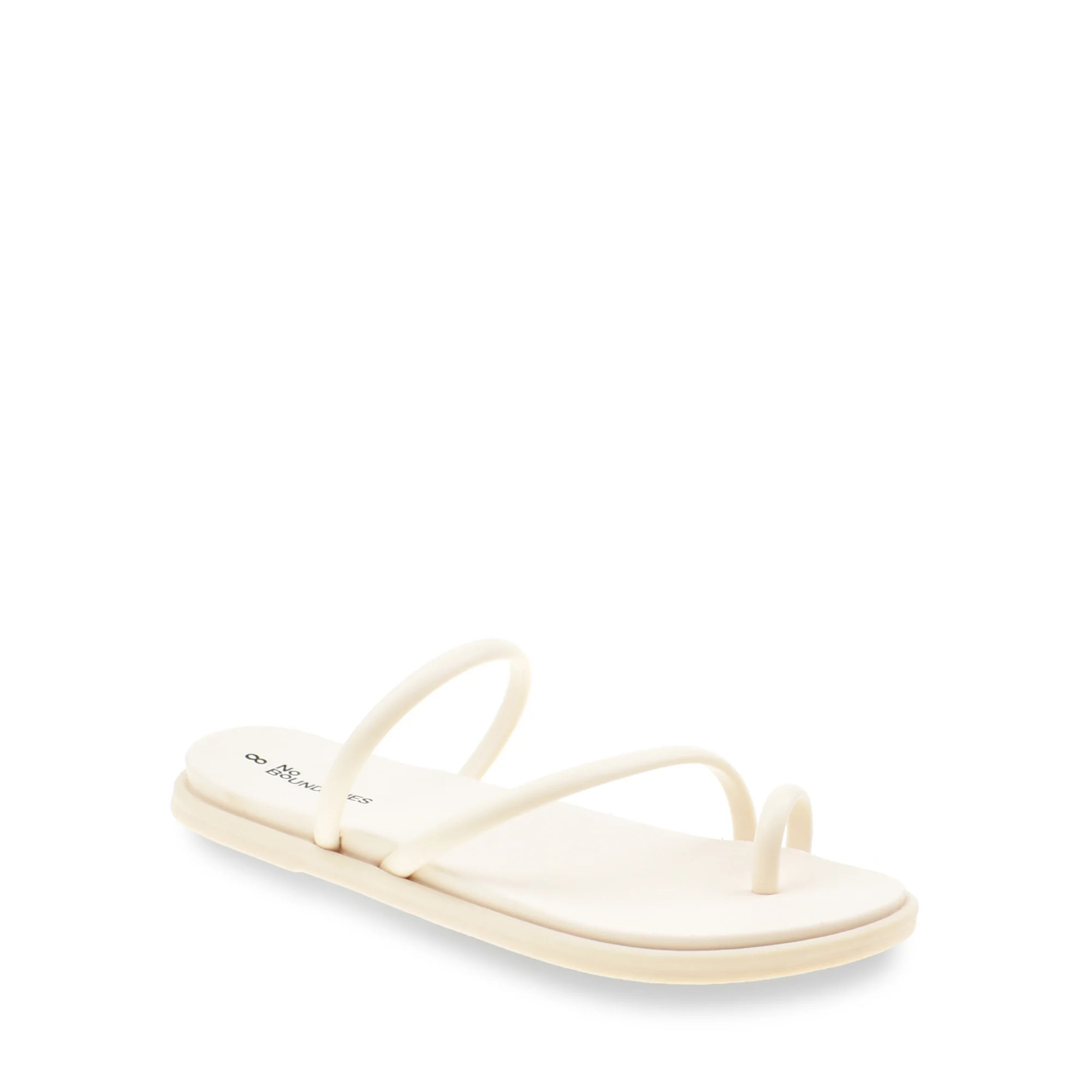 No Boundaries Women's Strappy Toe Loop Sandal | Walmart (US)
