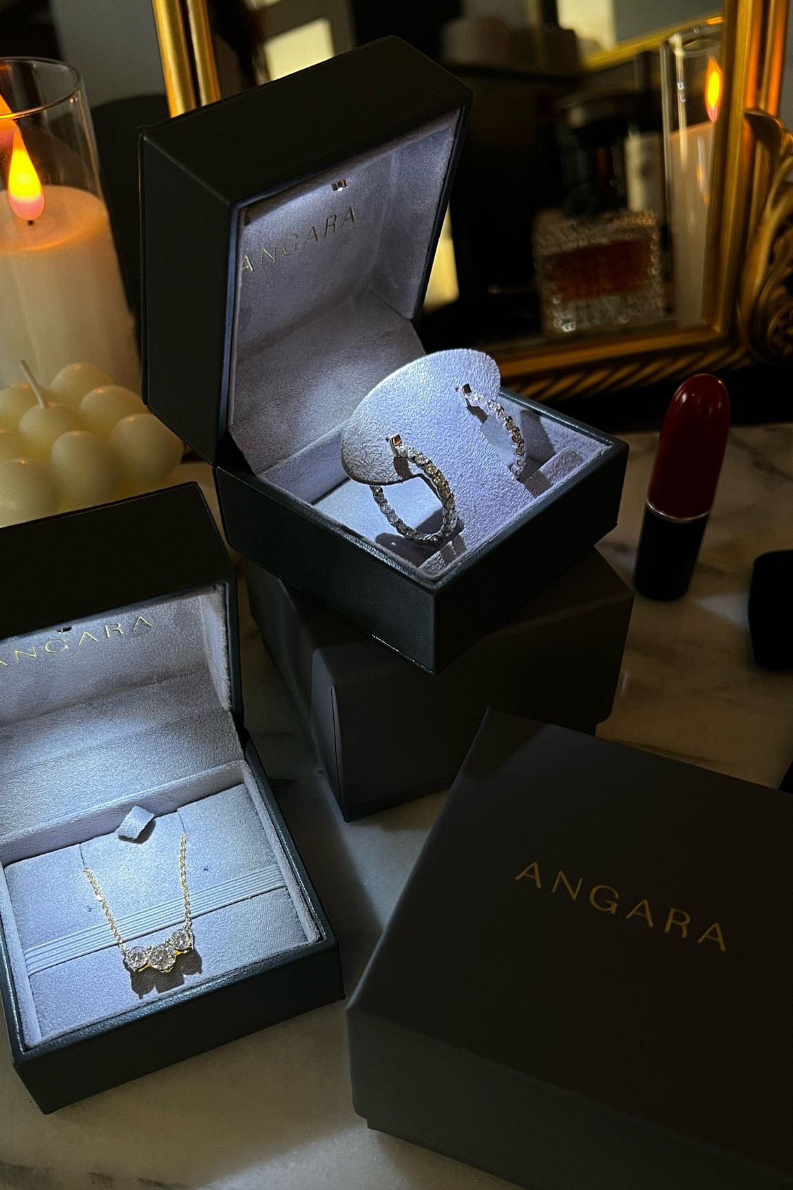 If you’re looking for the perfect gift and a brand that cares about presentation you need to shop Angara! I’m always stunned when I receive my custom pieces in these gorgeous lit up luxury boxes ✨ Use my code Hadasa10 for 10% off and get a free gift with every order! 

#LTKStyleTip #LTKGiftGuide #LTKSaleAlert