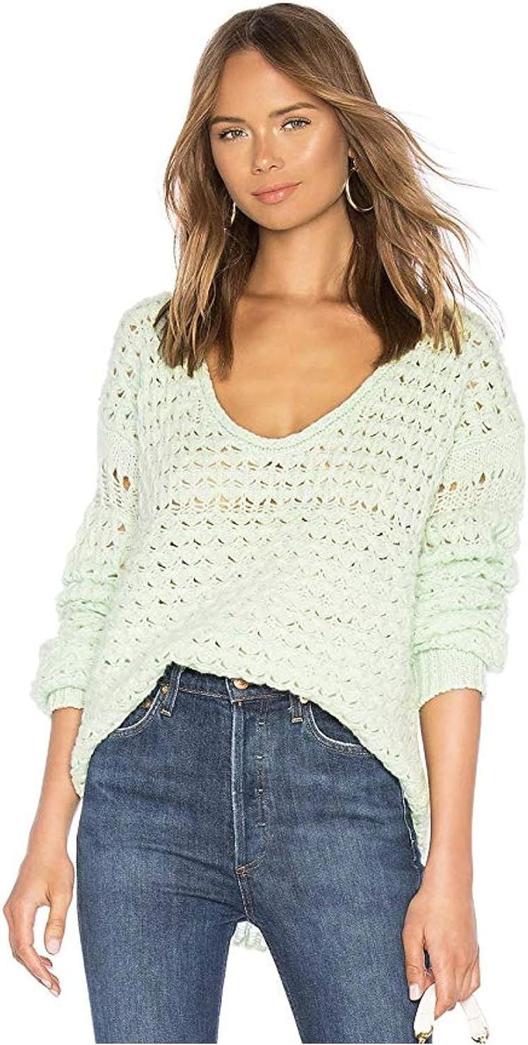 Free People Women's Crashing Waves Pullover | Amazon (US)