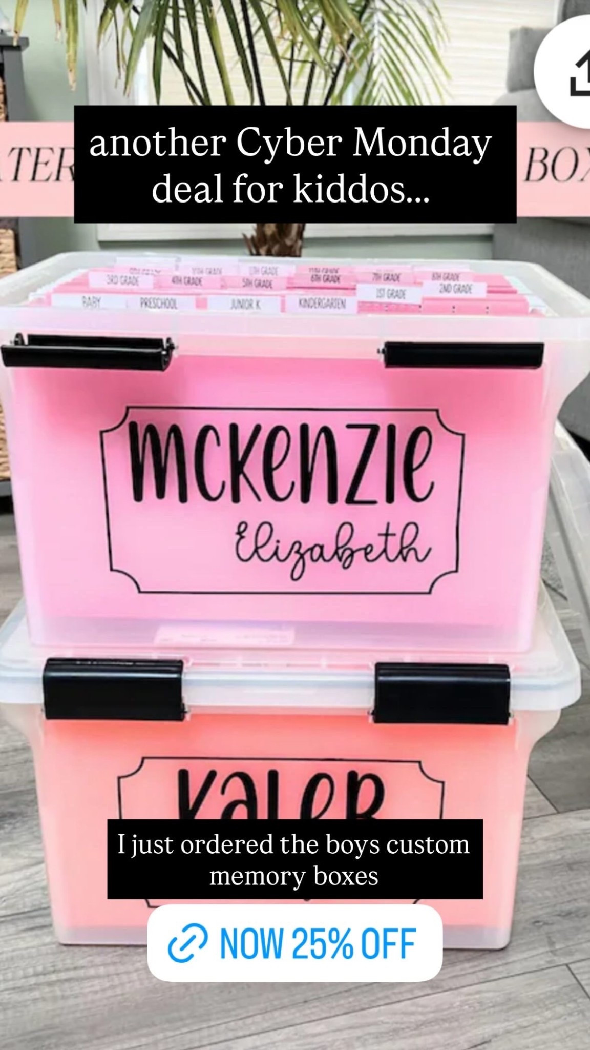 Personalized memory boxes for kids 

#LTKFindsUnder100 #LTKHoliday #LTKGiftGuide