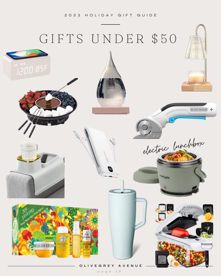 Ultimate gift guide with gifts under $50! Nice gifts to give within a budget. 💸  

#LTKGiftGuide #LTKSeasonal #LTKHolidaySale