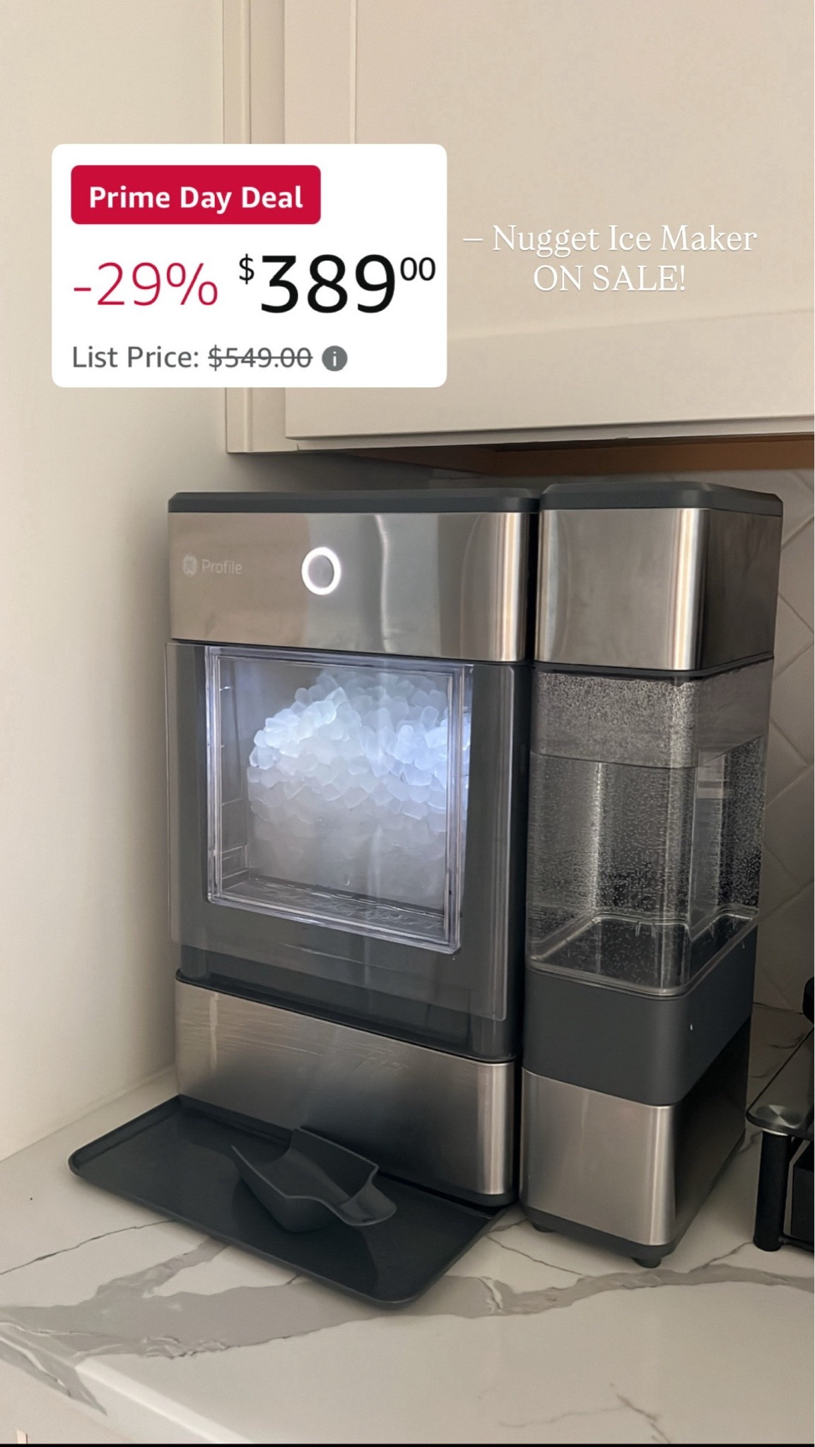 Nugget Ice Maker on sale for almost 30% off! A staple in our house for years!!

#LTKSaleAlert #LTKHome #LTKfoodie
