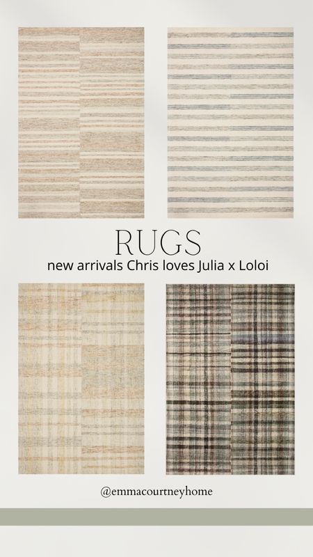 Chris loves Julia c Loloi rugs. Transitional rugs. New arrivals 

#LTKSeasonal #LTKstyletip #LTKhome