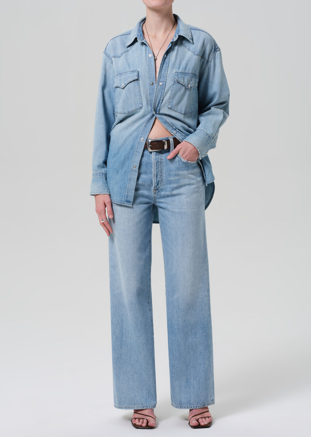 Rancher Kayla Shirt in Abbott | Citizens of Humanity