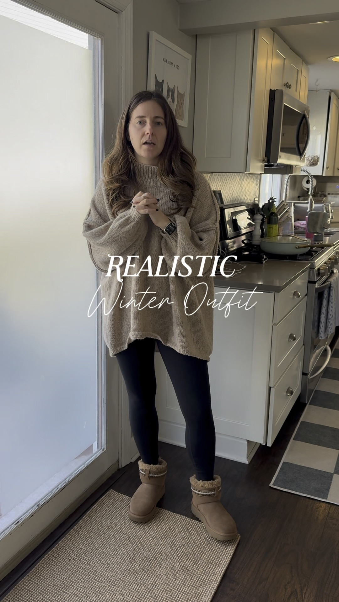 Realistic winter outfit idea

Size small in sweater - runs big!
Size small in leggings
True size in shoes (on sale!) 

#LTKFindsUnder50 #LTKWatchNow #LTKFindsUnder100