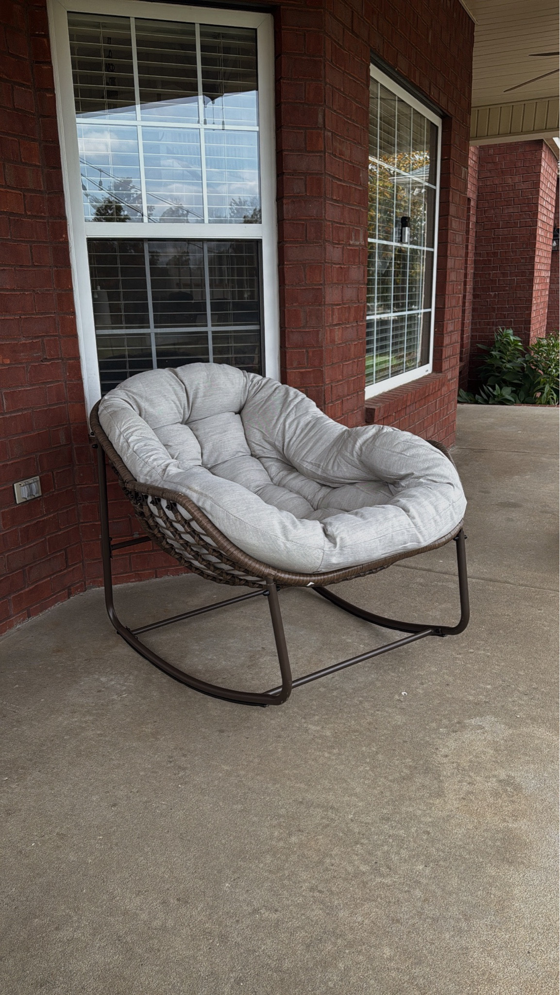 New outside reading chair 🥰

#LTKSeasonal #LTKHome #LTKGiftGuide