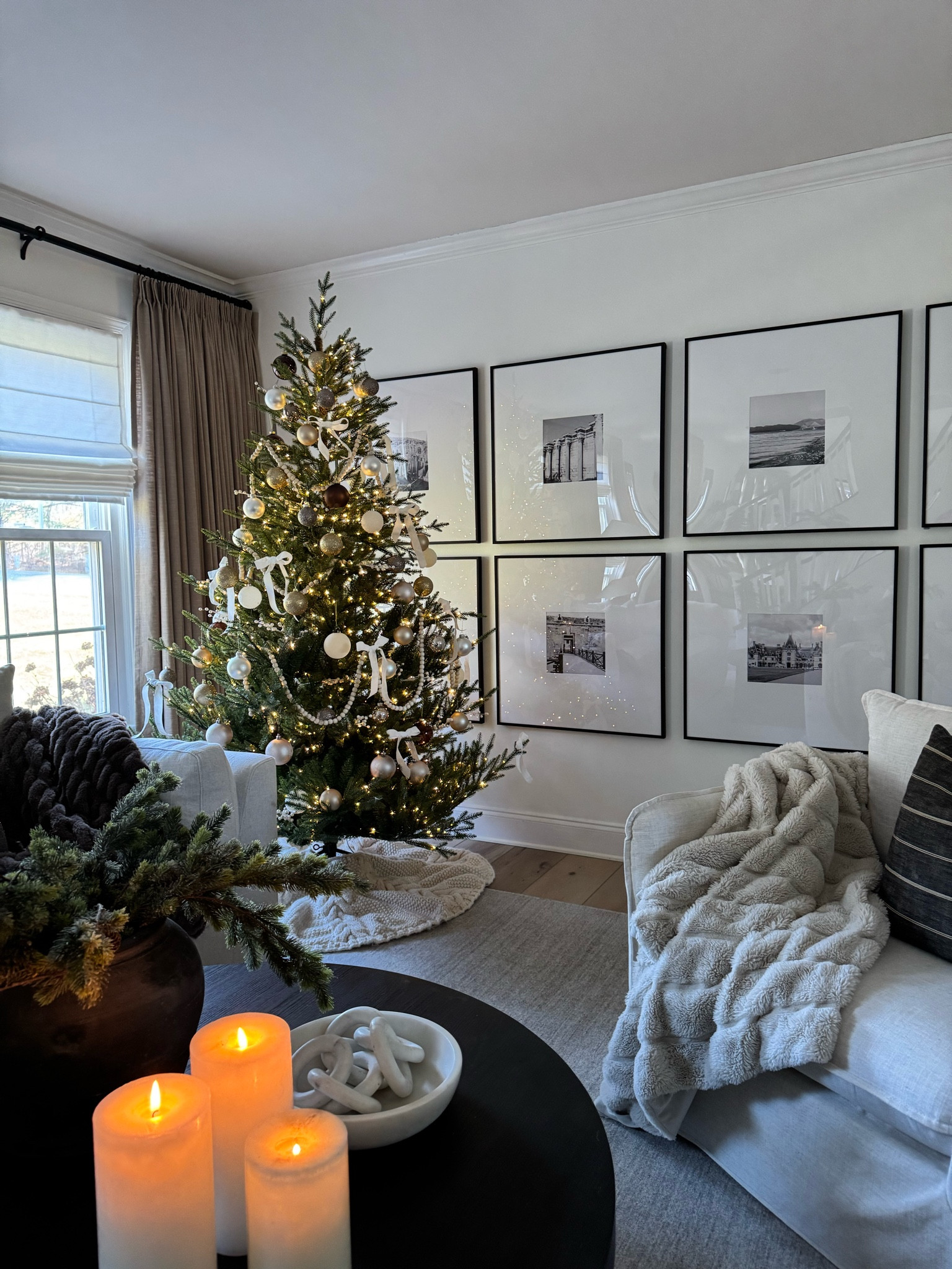 Christmas tree in our sitting room! 

#LTKHoliday #LTKHome