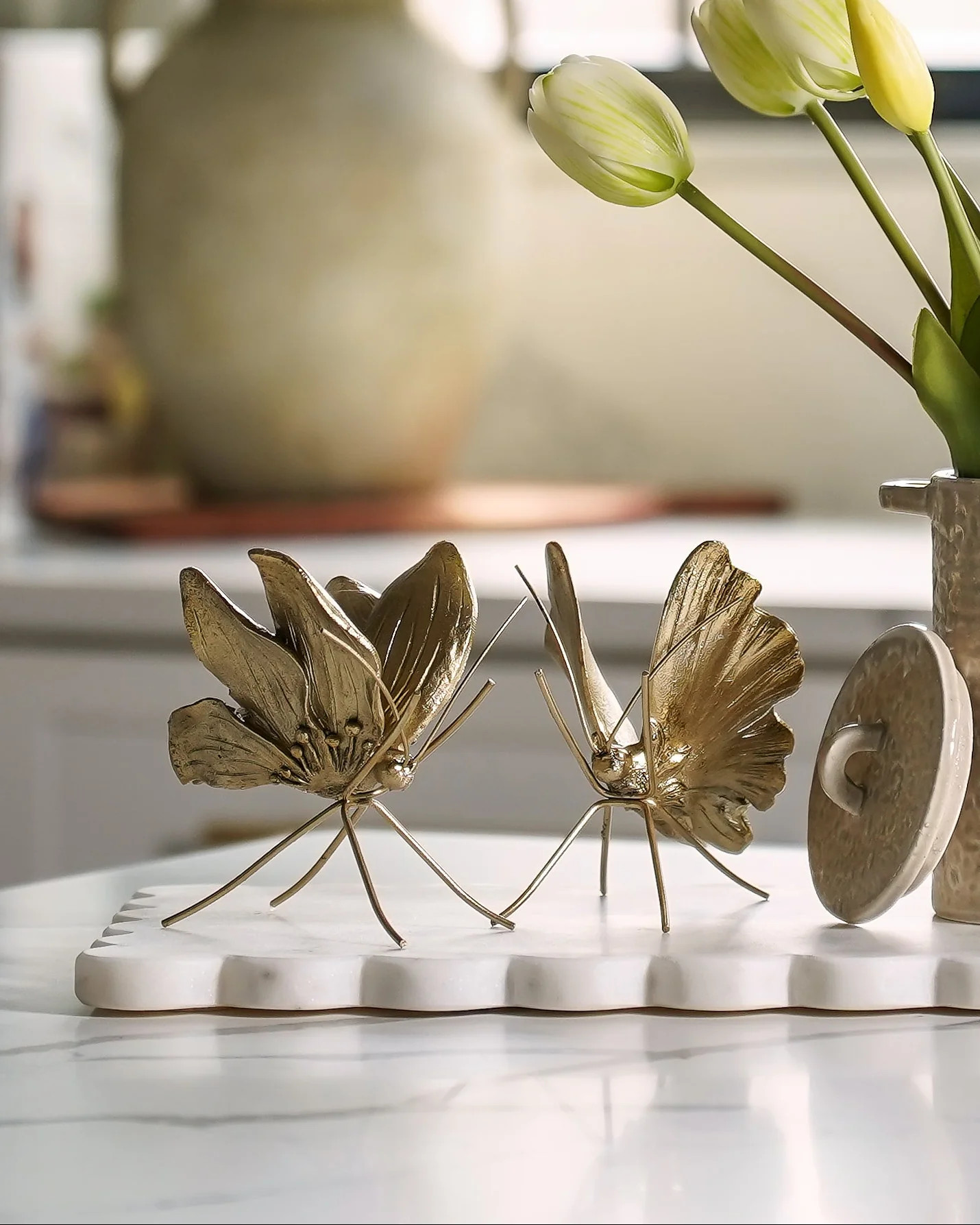 Champagne Gold Butterfly | MJHome