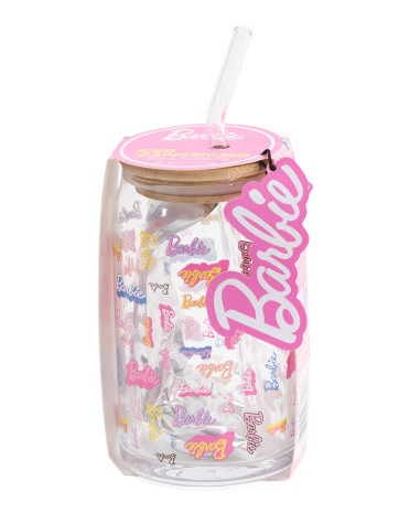 Iced Coffee Barbie Glass Tumbler | TJ Maxx