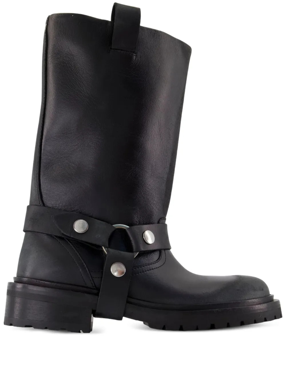 Golden Goose Kurt buckle-strap Calfskin Boots | Black | FARFETCH | Farfetch Global
