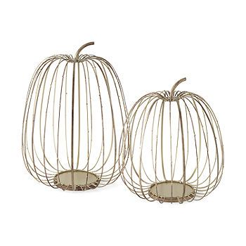 JCP Wire Pumpkin Tabletop Decor Collection | JCPenney
