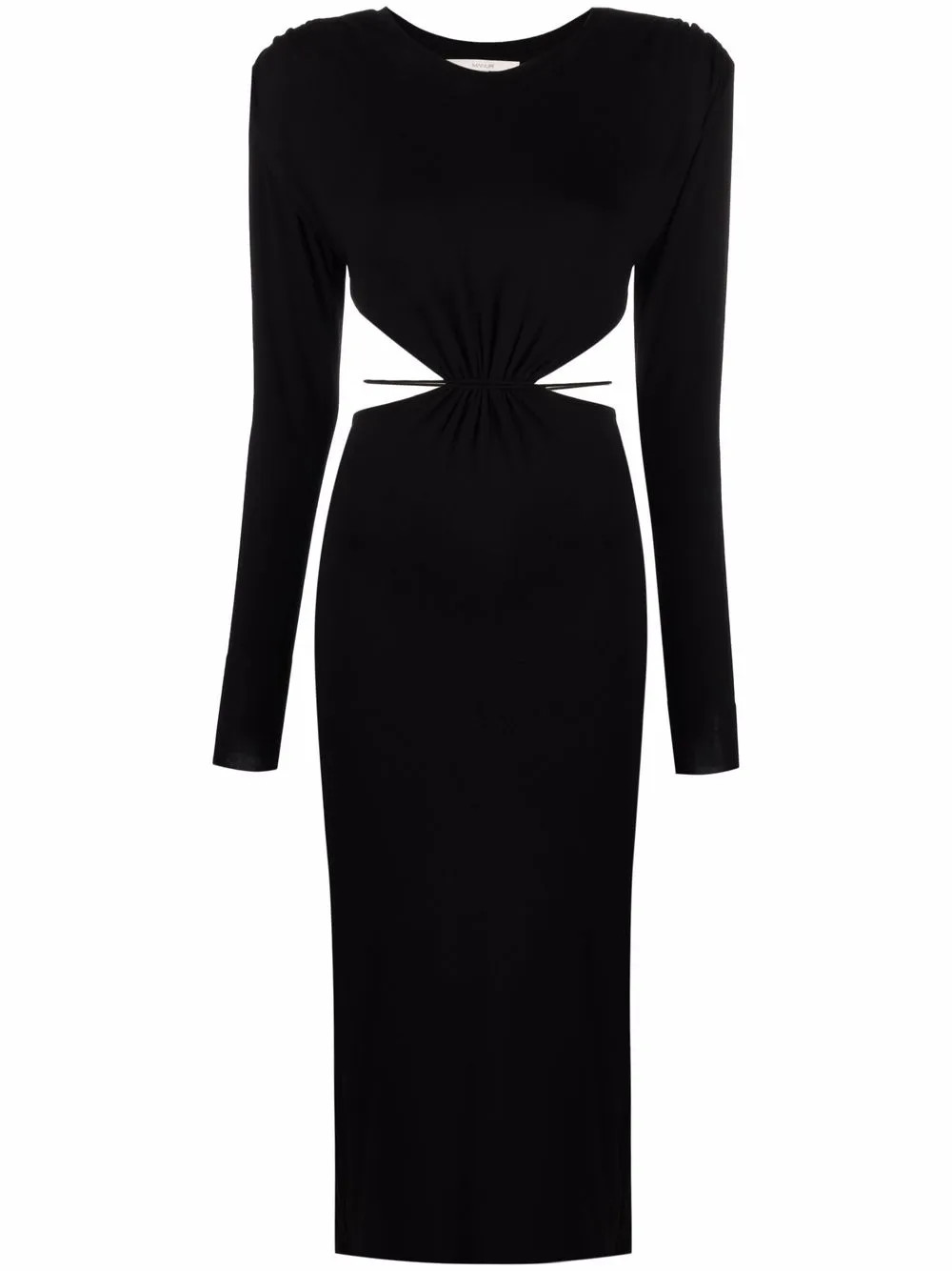 MANURI Midikleid Mit Cut-Outs - Farfetch | Farfetch Global
