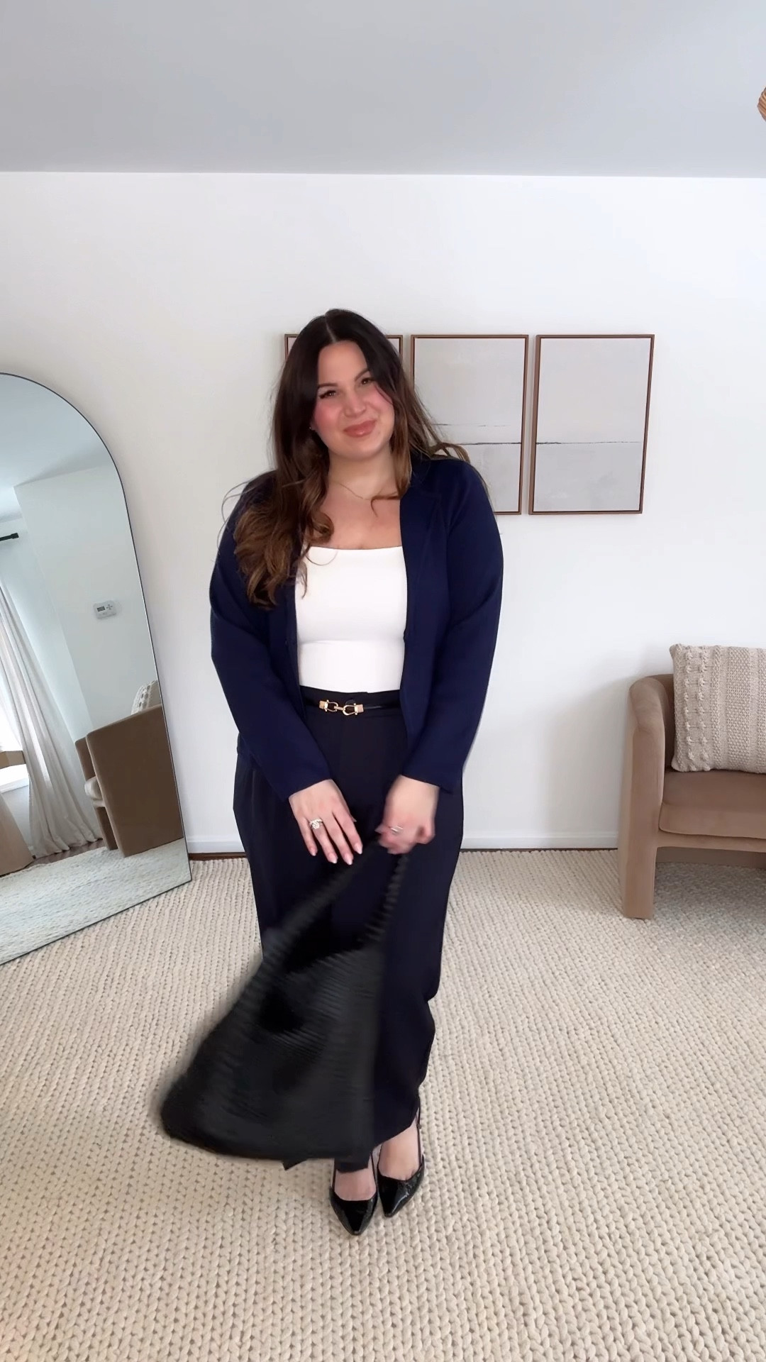 Midsize office inspo from Amazon! 

Tank + blazer - xl
Pants - xl long 
Heels - 9.5 

Amazon, Amazon outfit, Amazon fashion, office wear, office outfit, office style, Amazon office wear, Amazon workwear, 


#LTKWorkwear #LTKWatchNow #LTKMidsize