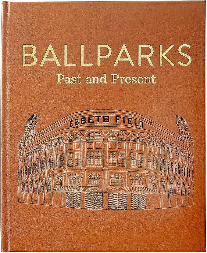 Graphic Image BALLPARKS Past and Present in Hand-Tooled Luxe Leather - | Amazon (US)