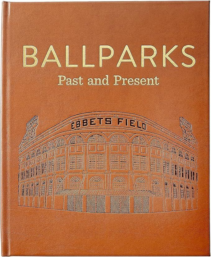 Graphic Image BALLPARKS Past and Present in Hand-Tooled Luxe Leather - | Amazon (US)