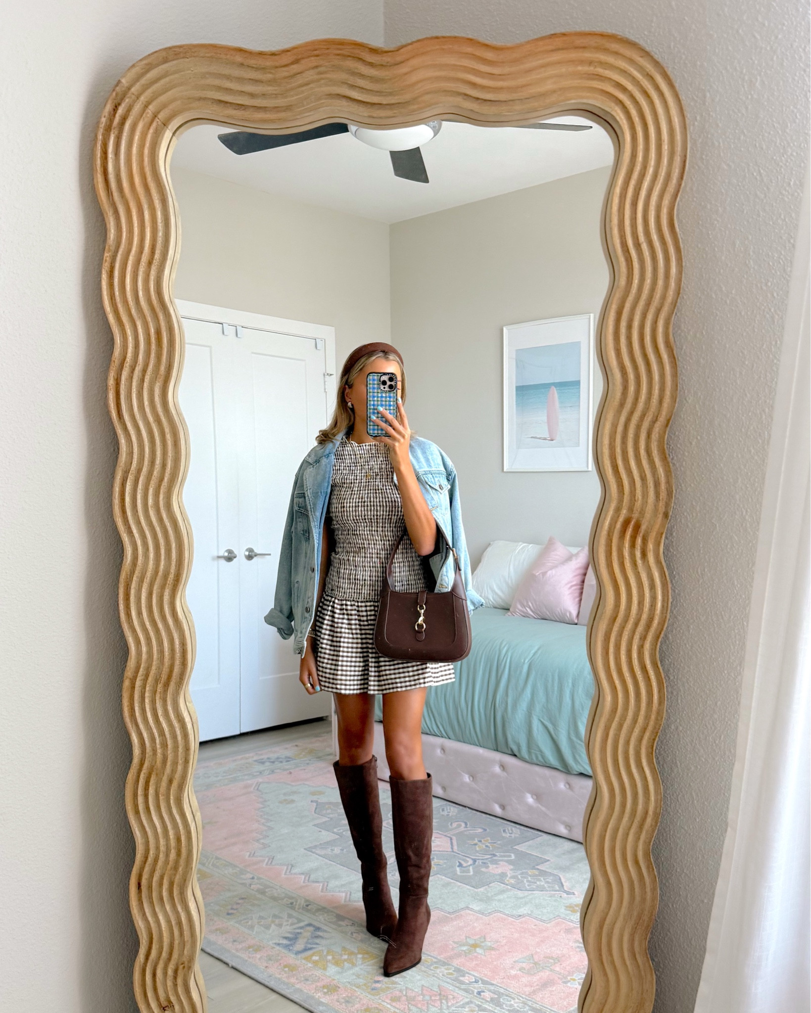 cutest fall outfit. Add tights for a business casual look from Nordstrom 🤎 #NordstromPartner @nordstrom 