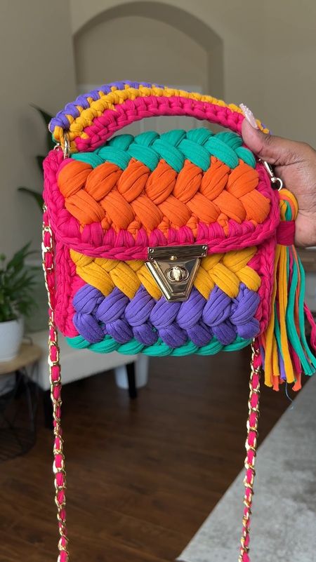 A must have for summer! The colors are so vibrant. This bag is well constructed the perfect pop of colors for you summer outfit 

#LTKItBag #LTKVideo #LTKStyleTip