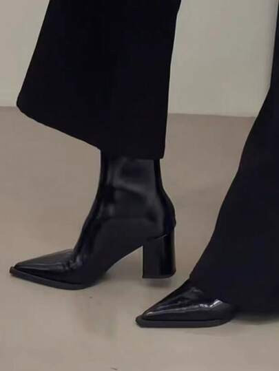 Pointed toe bootie | SHEIN