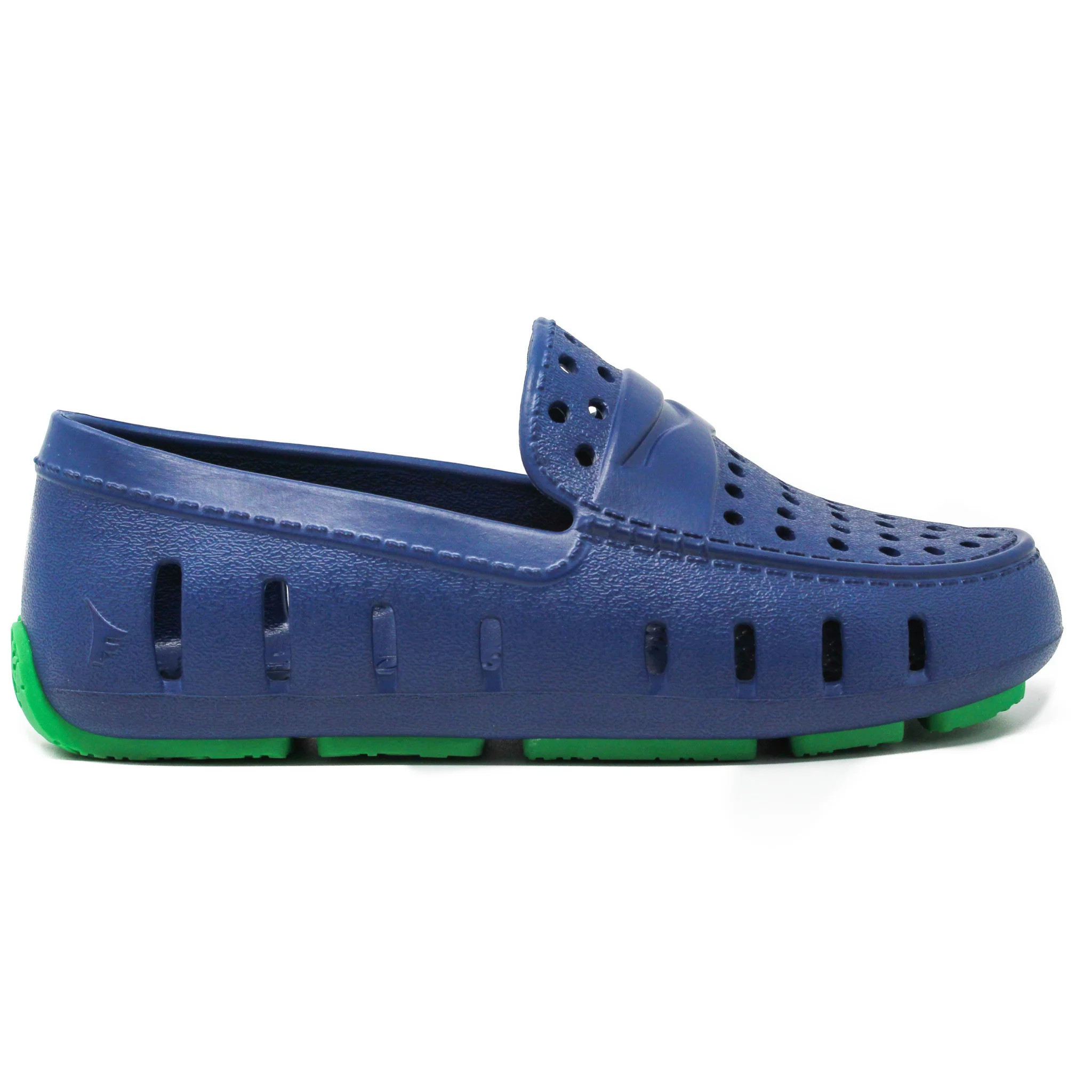 Kid’s Prodigy Driver Foam Shoe | Navy Peony/Turf Green | Floafers