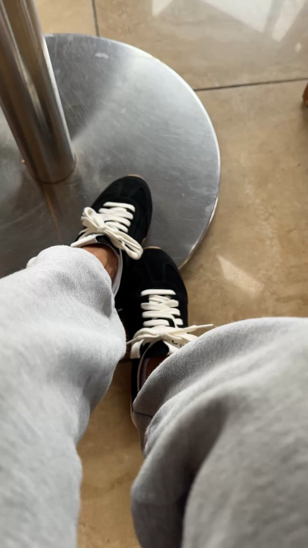 30% off slim profile suede sneakers. Instantly elevates sweats. 
True to size- I wear a 6-6.5 and took a 6.5. 
Sweatpants I size down. 
Sweatshirt true to size.
@Alo Yoga

#LTKOver40 #LTKTravel #LTKActive