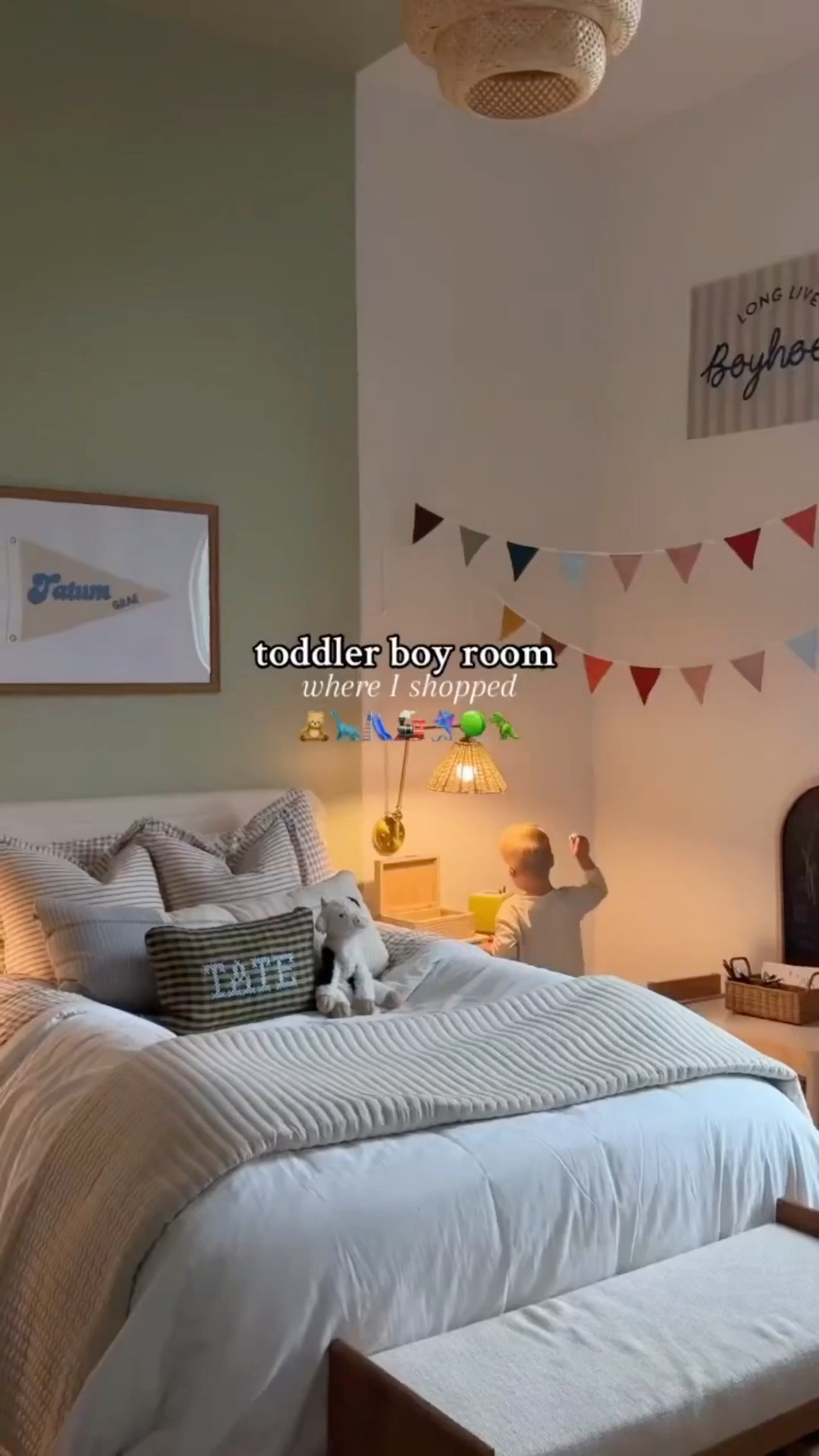 This space has been a dream for my toddler! He can’t get enough of it! Toddler boy bedroom inspo 

 #LTKmomlife #LTKHome #LTKKids
